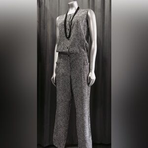 Theory 100% silk romper jumpsuit size 2